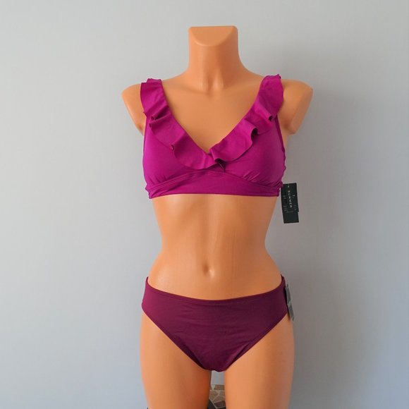 Ralph Lauren Other - Ralph Lauren NWT Solid Pink 2 Pc Bikini Set